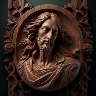 3D model st jesus (STL)